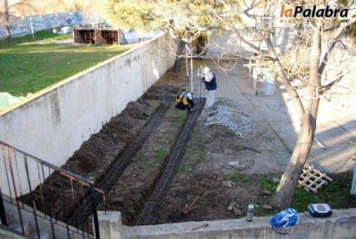 Contin�an los trabajos de remodelaci�n en las instalaciones de la Escuela Especial N � 501