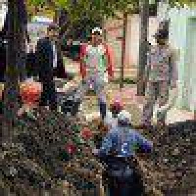 La red cloacal de Villa Itat� est� en su etapa final