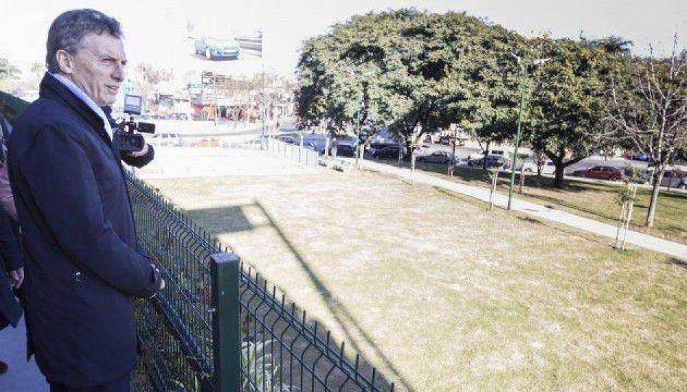 Avanzan las obras en la Plaza Tupac Amaru
