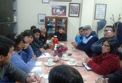 El Frente Estatal va al paro hasta cobrar los sueldos