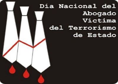 Se llevar� a cabo un acto en conmemoraci�n del D�a Nacional del Abogado V�ctima del Terrorismo de Estado