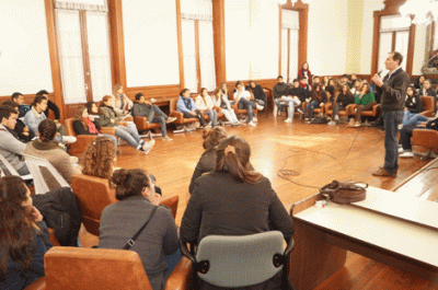 Se realiz� ayer la instancia distrital del Parlamento Juvenil del Mercosur 