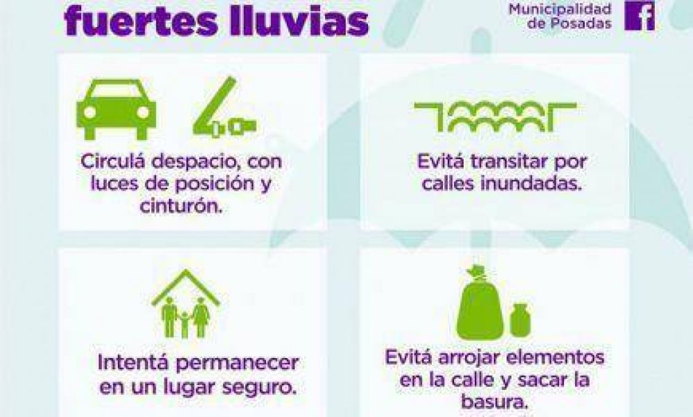 Continuar� la inestabilidad clim�tica en Posadas