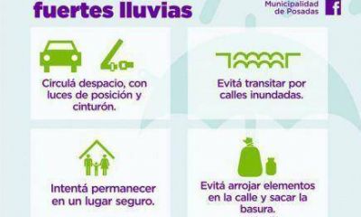 Continuar� la inestabilidad clim�tica en Posadas