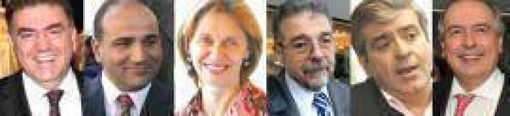 Encuesta de Rouvier: imagen de seis posibles candidatos a gobernador