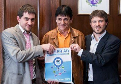Gasparini se reuni� con el Secretario de Comercio Interior Augusto Costa 