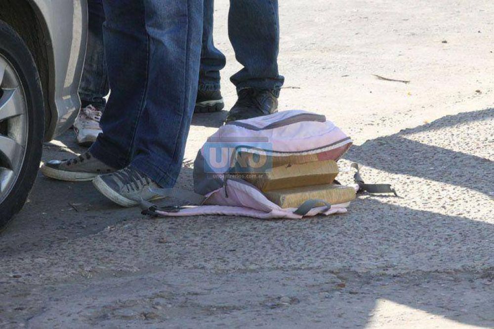 Detuvieron en Paran� a una mujer que llevaba siete kilos de marihuana
