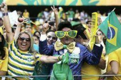 Aument� el porcentaje de brasile�os que aprueba el Mundial