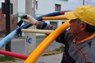 Se invertir� medio mill�n de pesos en plazas y parques de la ciudad