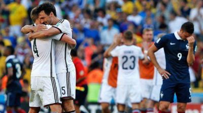 Alemania le gan� a Francia en el Maracan� y pas� a la semifinal