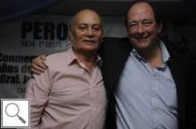 Venegas con Ernesto Sanz y el gobernador Colombi