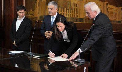 La nueva secretaria de Energ�a ya en funciones