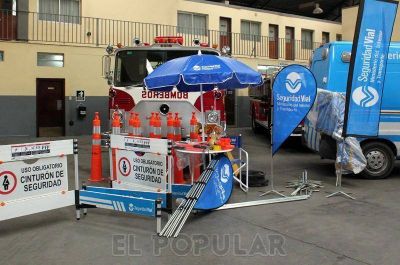 Bomberos recibi� elementos para operativo en rutas