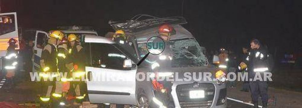 Ruta Nacional 7: mueren seis personas en choque frontal