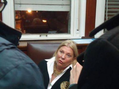Elisa Carri� visit� La Plata para presentar su libro �Humanismo y Libertad�