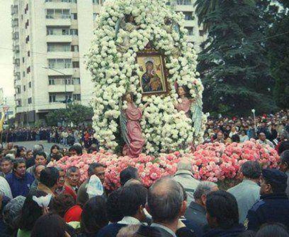 Operativo vial por la procesi�n en honor a la Virgen del Perpetuo Socorro