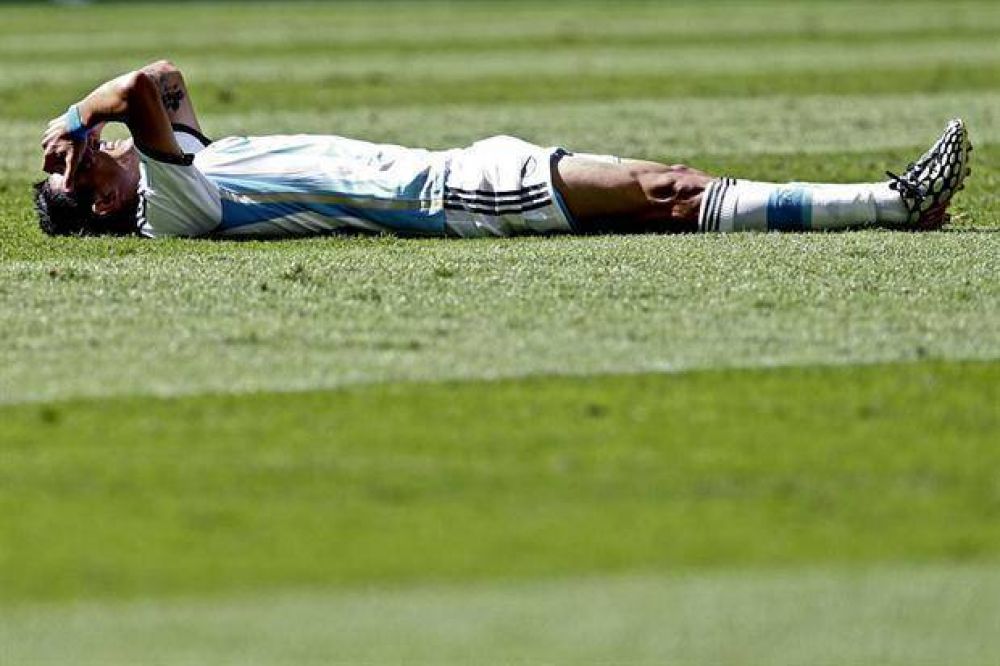 Di Mar�a est� desgarrado y se pierde lo que queda del Mundial