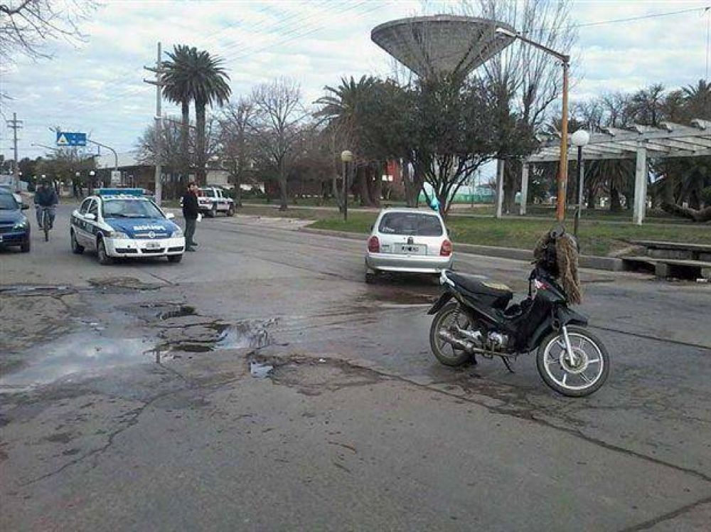 Dos accidentes se produjeron ayer, afortunadamente sin consecuencias