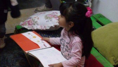El FR inaugur� rinc�n de lectura en Barrio Ruta 3 Sur