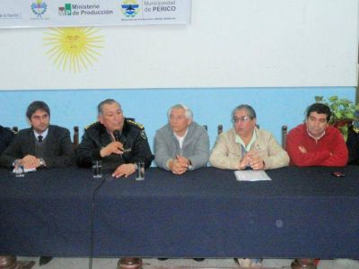 Reuni�n en Perico por el tema de la seguirdad