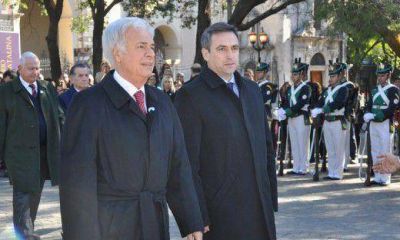 Acto: De la Sota y Mestre juntos para la foto