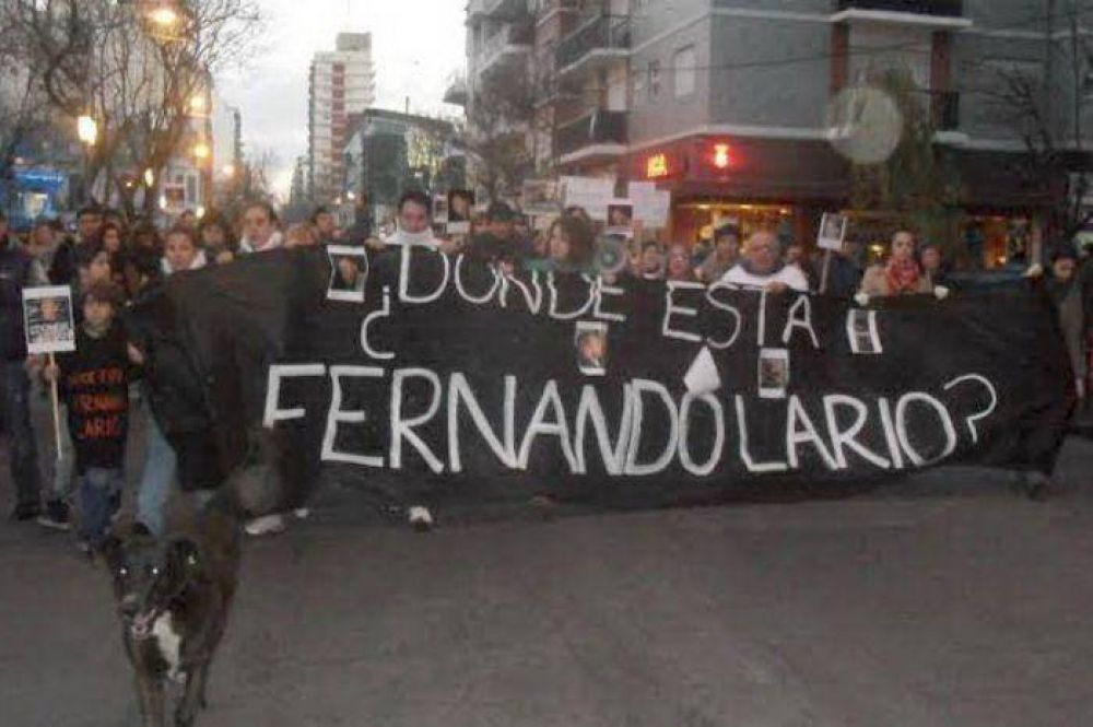 A 2 aos de la desaparicin de Fernando Lario marcharan por calles de Mar del Plata 