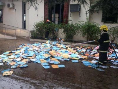 �Alguien prendi� fuego el Hospital?
