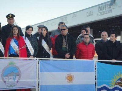 Qued� habilitado el transito de la rotonda de acceso a Ca�ad�n Seco