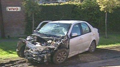 Muere un joven al chocar un auto conducido por un chico de 13 a�os