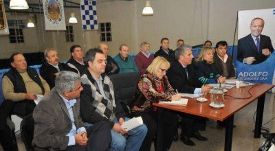 Diagraman la candidatura de Adolfo Rodr�guez Sa� en el pa�s