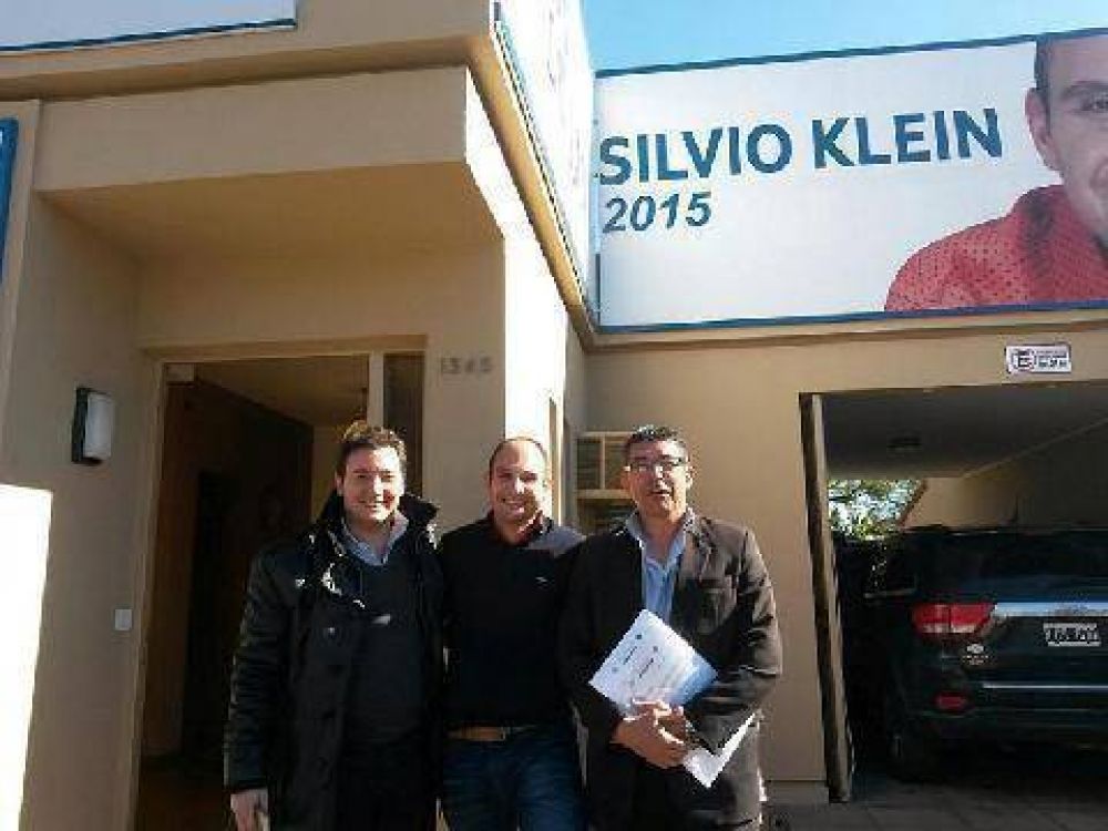 Klein, Musso y Quarenta se reunieron con diputado nacional del PRO