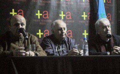 El massismo de Lan�s homenaje� a Per�n