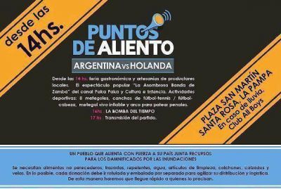 Puntos de Aliento en la plaza San Mart�n