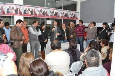 Contin�an las adhesiones a la formula del Frente C�vico en La Banda