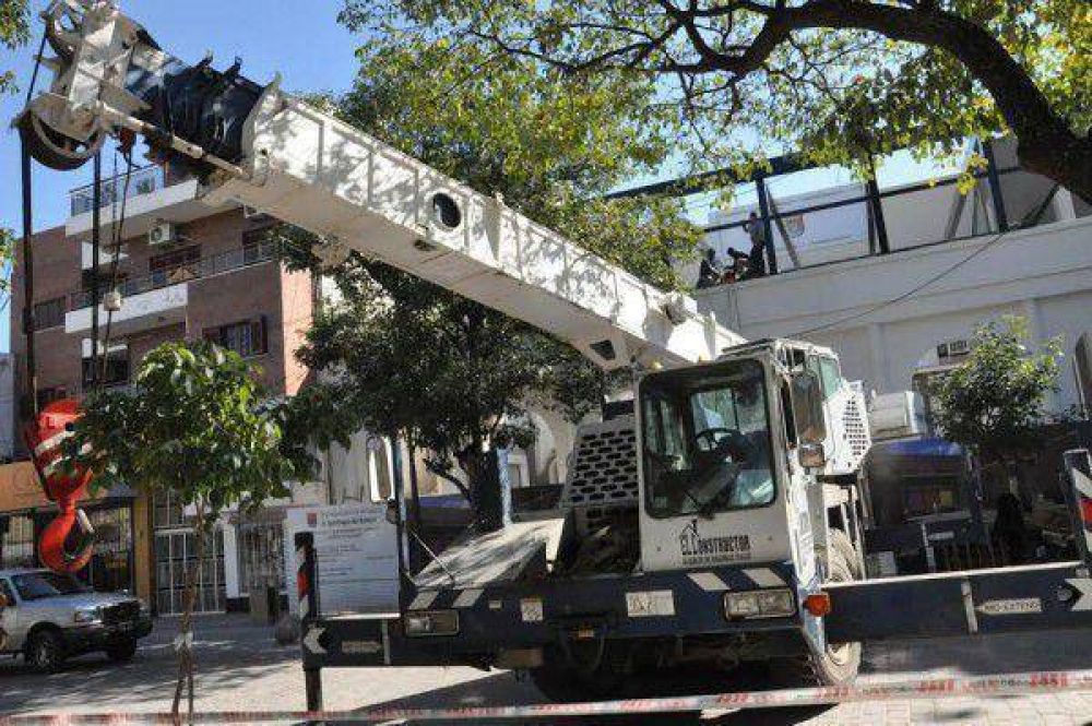 Avanza la remodelaci�n y reciclado del edificio de la Municipalidad de la Capital