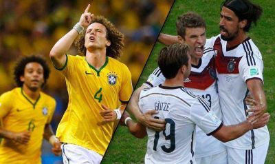 Brasil y Alemania van por un lugar en la final