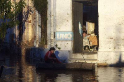 Seg�n la Polic�a, la zona afectada por la inundaci�n est� �debidamente monitoreada�