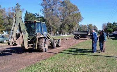 Goya: Comenz� el ensanchamiento de la avenida Devoto