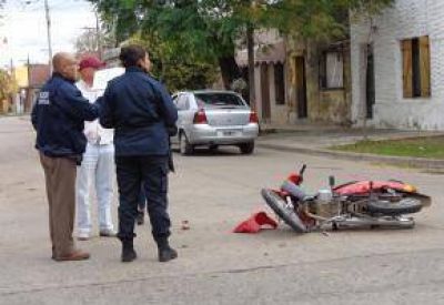 El 80 por ciento de los accidentes de junio fue a bordo de una moto