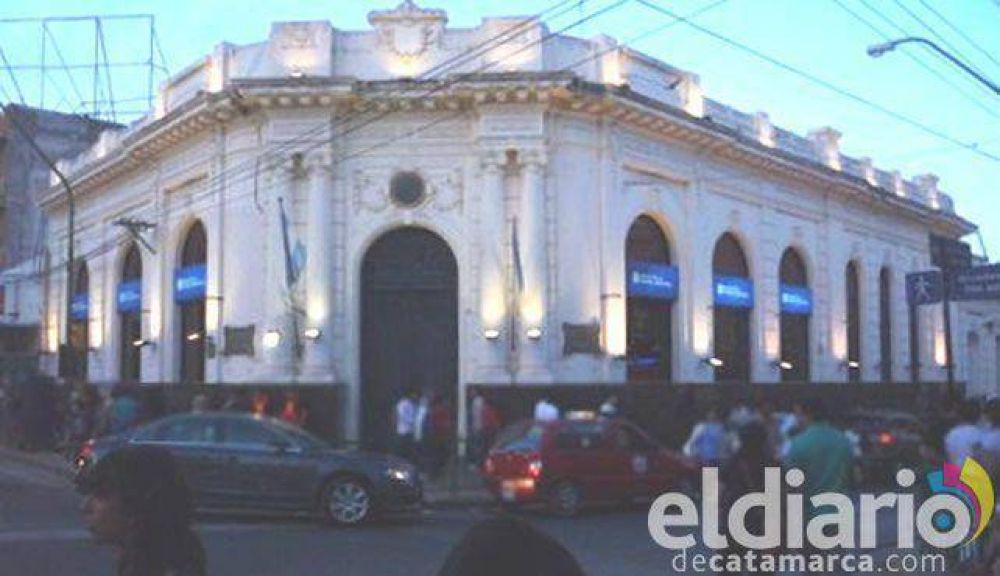 Sin bancos en Catamarca por dos d�as