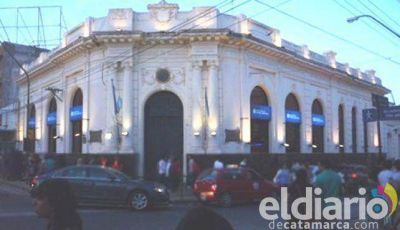 Sin bancos en Catamarca por dos d�as