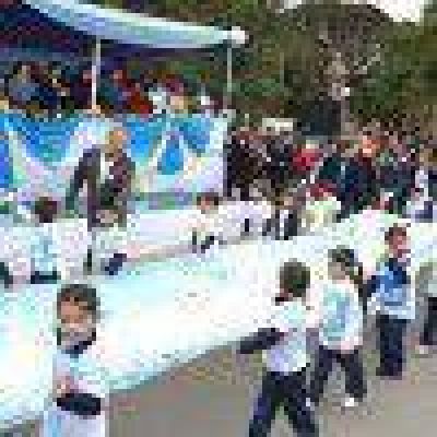 Bacileff Ivanoff y A�da Ayala, en el acto por el D�a de la Independencia