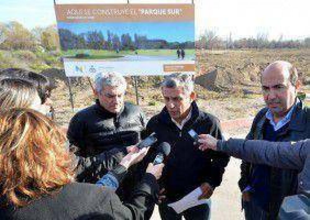 Un mill�n m�s para parquizar la Isla 132