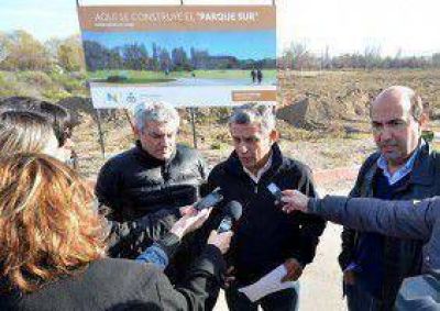 Un mill�n m�s para parquizar la Isla 132
