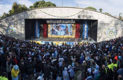 Las semifinales del Mundial se viven en las pantallas gigantes de la Ciudad