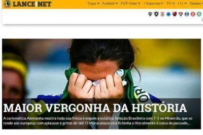 La prensa brasile�a, lapidaria: �La mayor verg�enza de la historia�