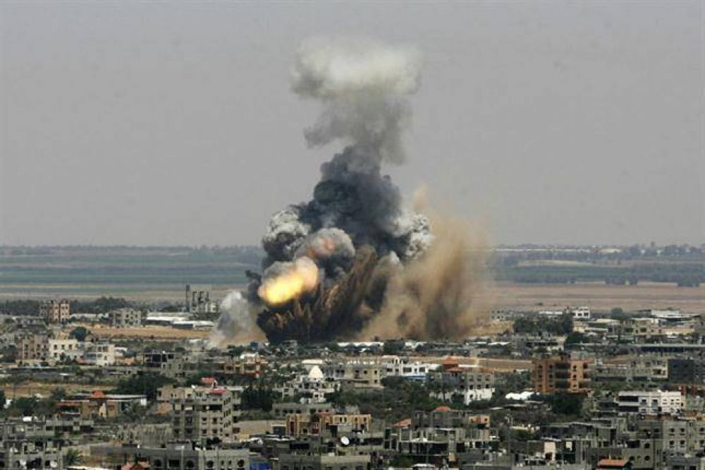 Fuerte ofensiva de Israel sobre Gaza con 18 muertos