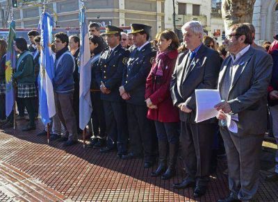 San Fernando celebr� el D�a de la Independencia en la Plaza Mitre