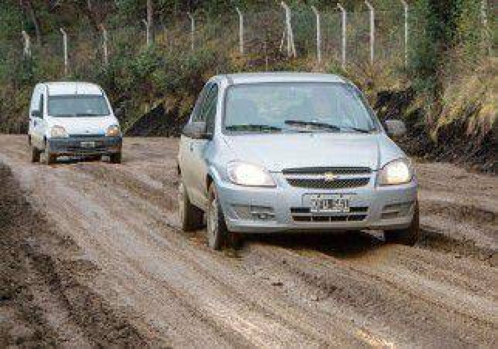 Exigen arreglo de una ruta en San Mart�n 