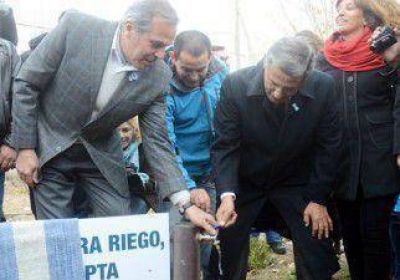 Nueva Esperanza: habilitan el agua para los productores 